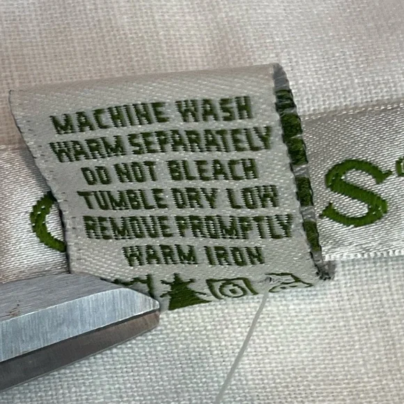 Orvis 100% Linen Women's Everyday Boyfriend Button Down Size XL White - Picture 9 of 10